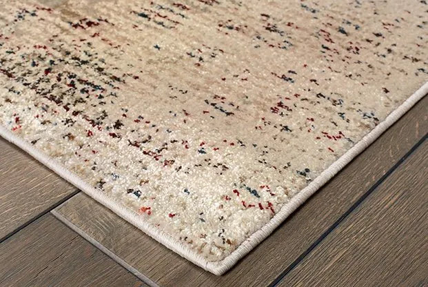 Empire 28w Ivory/ Blue Rug - Baconco