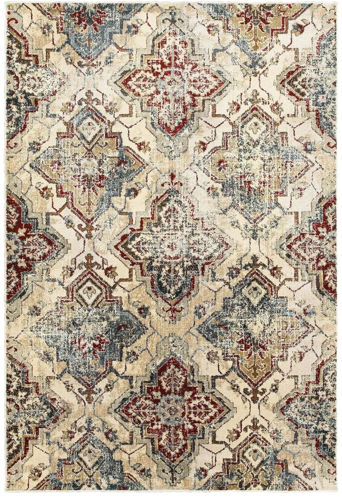 Empire 30j Ivory/ Gold Rug - Baconco