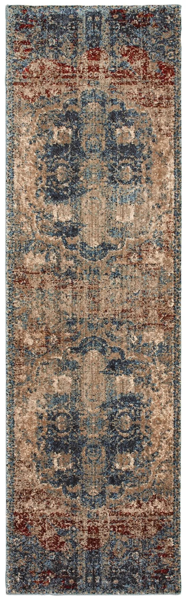 Empire 4449h Gold/ Blue Rug - Baconco