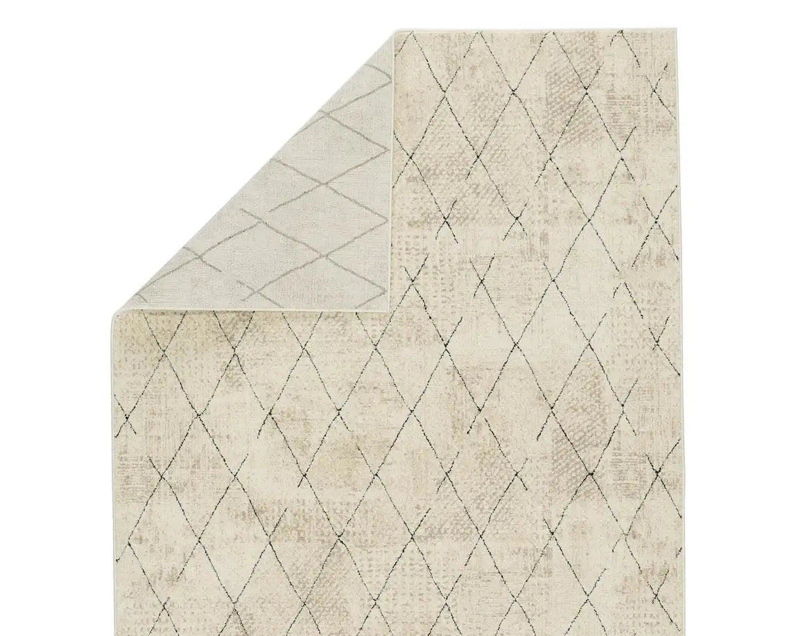 Emrys EMR03 Ivory Rug - Baconco