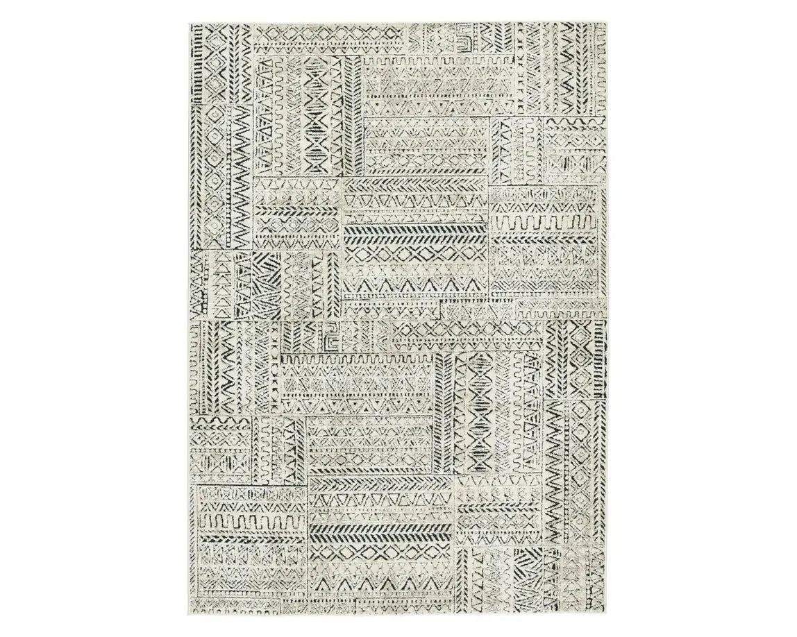 Emrys EMR05 Grey Rug - Baconco