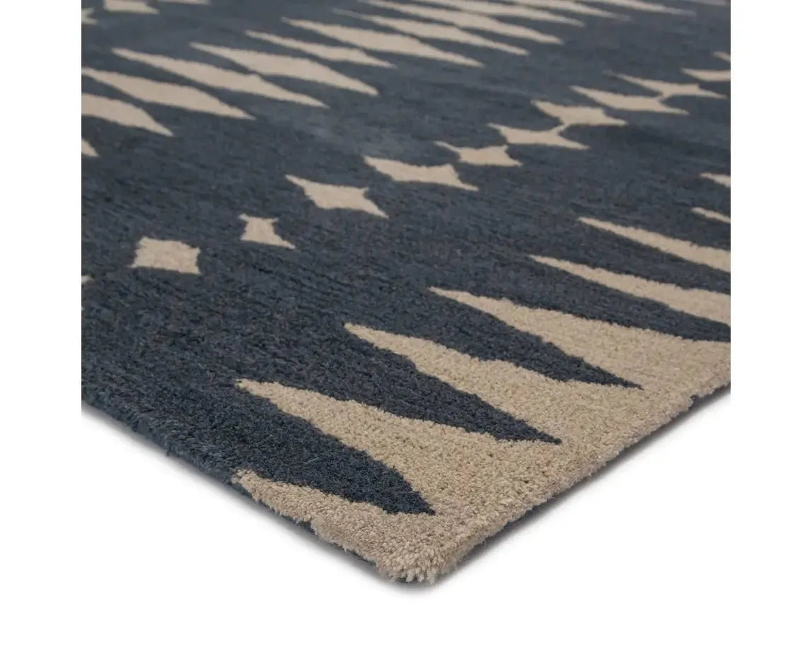 En Casa by Luli Sanchez Tufted LST27 Blue/Grey Rug - Baconco