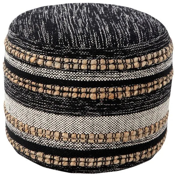 Enigma 34043BLK Black Pouf - Baconco