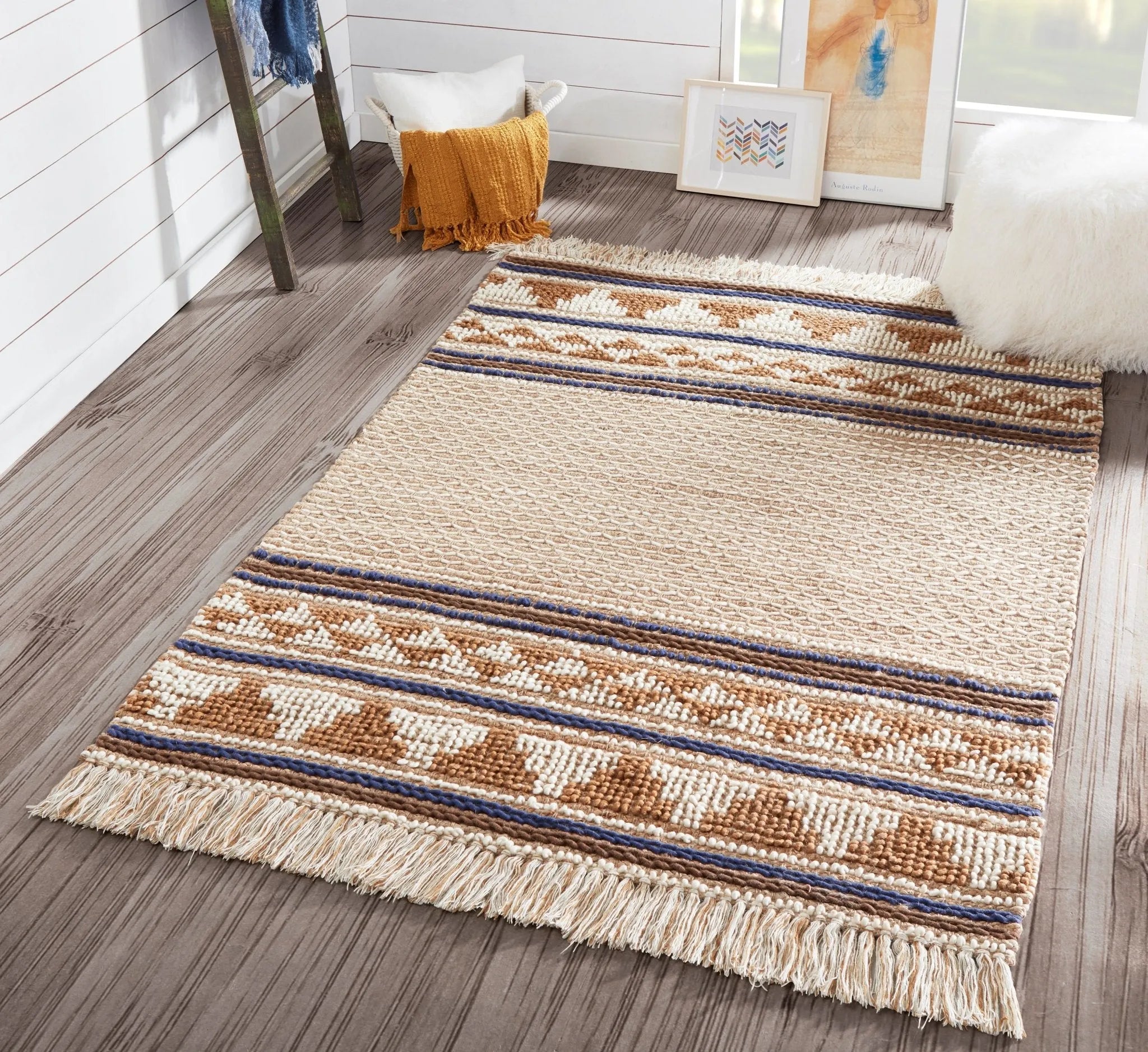 Esme ESM-2 Ivory Rug - Baconco