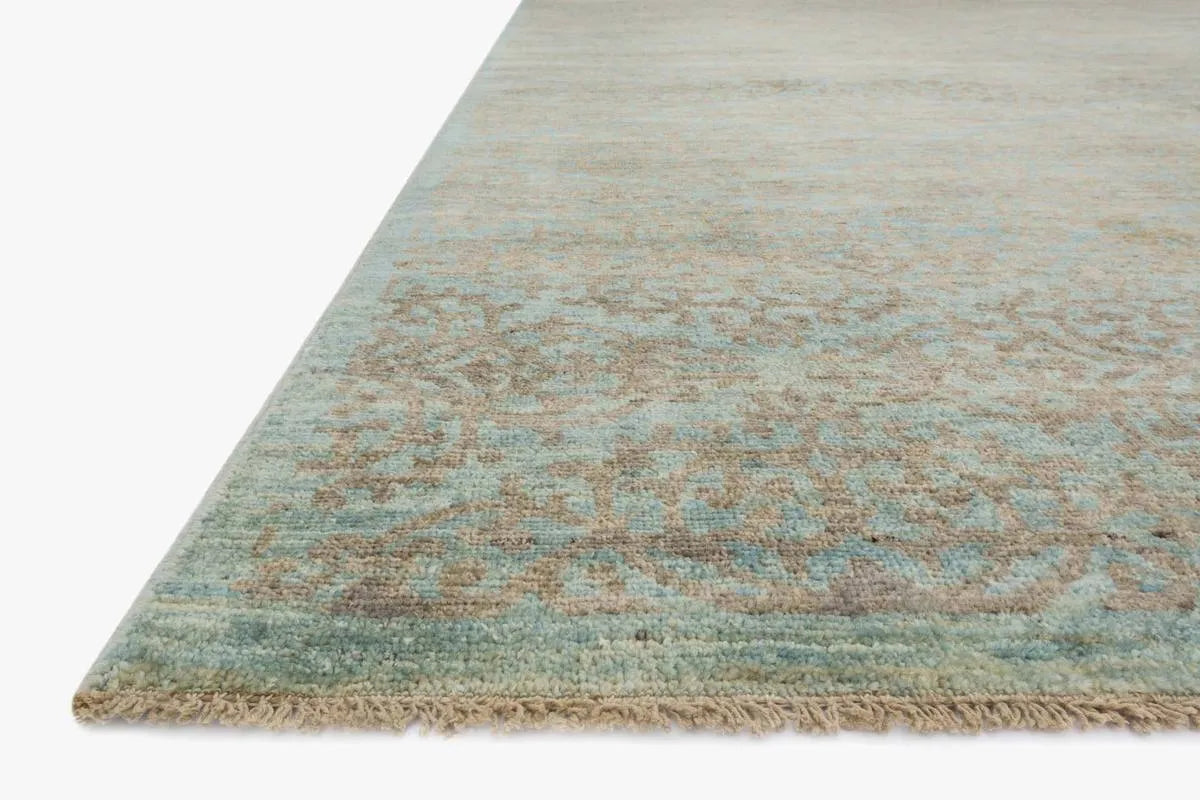 Essex EQ 01 Aqua / Sand Rug - Baconco