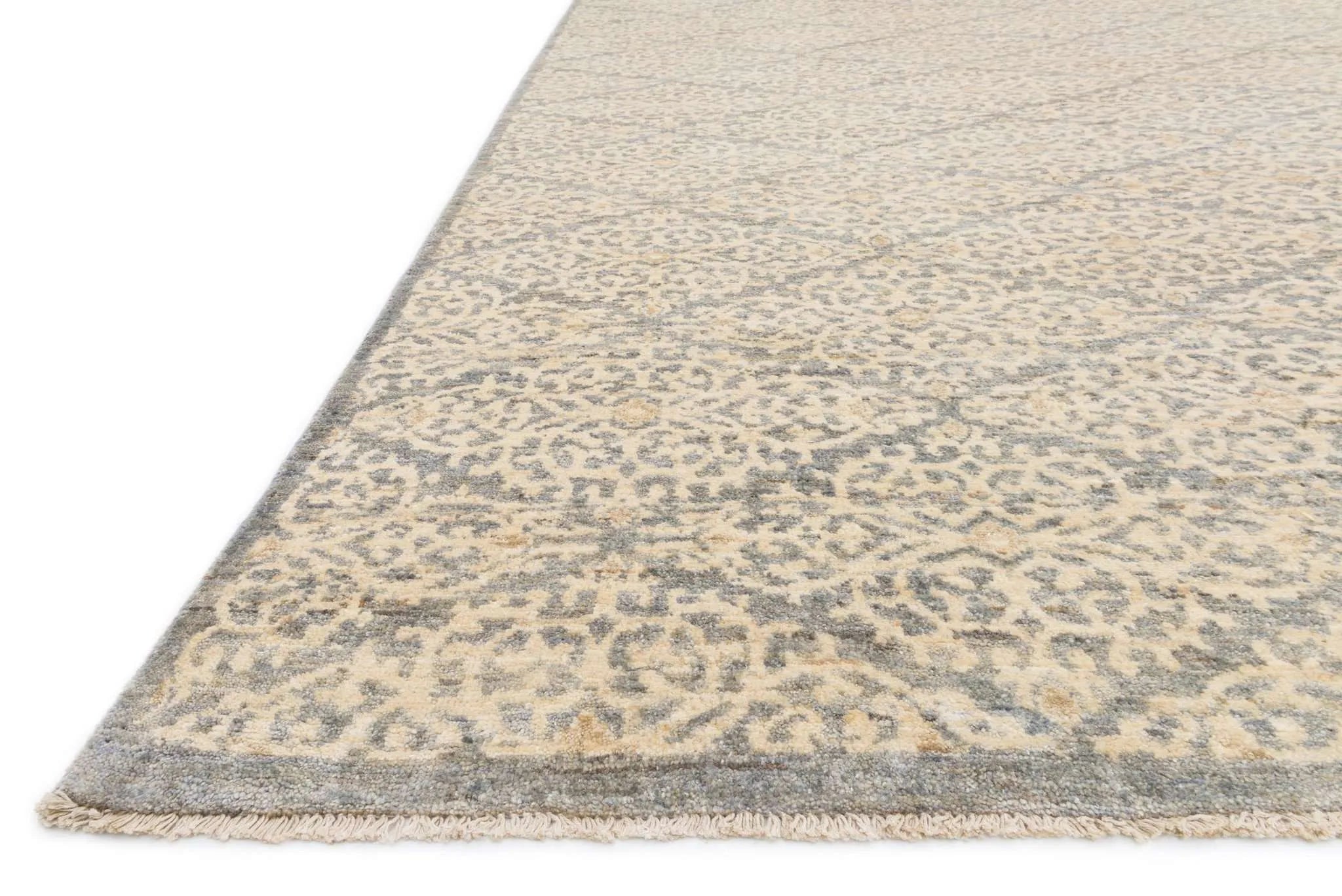 Essex EQ 01 Slate / Ivory Rug - Baconco