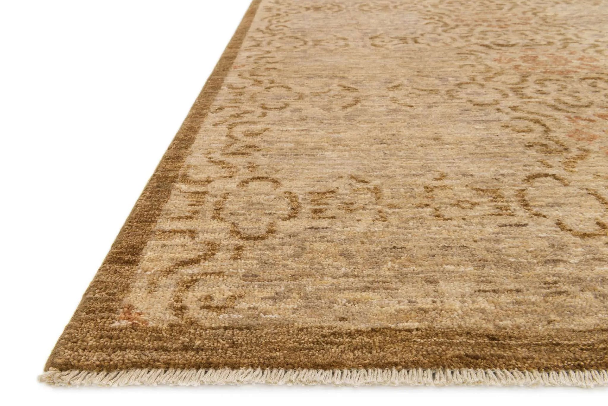 Essex EQ 02 Antique Beige / Brown Rug - Baconco