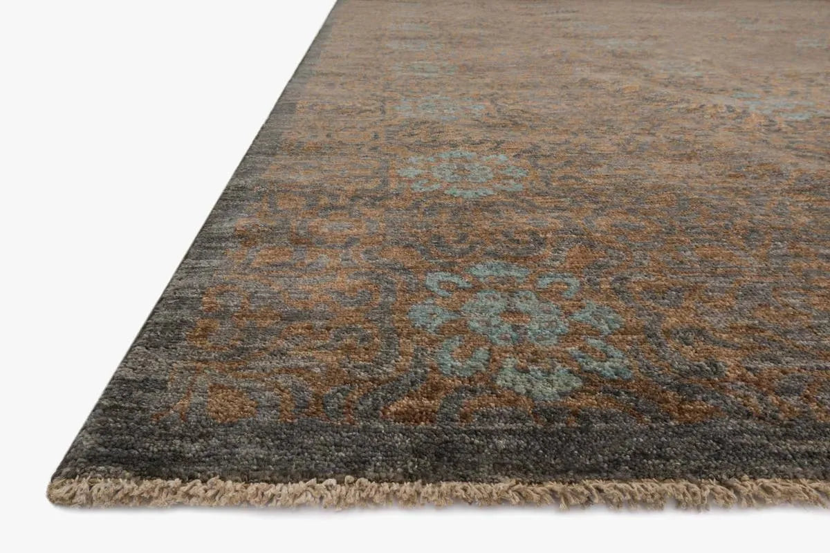 Essex EQ 02 Tobacco / Charcoal Rug - Baconco