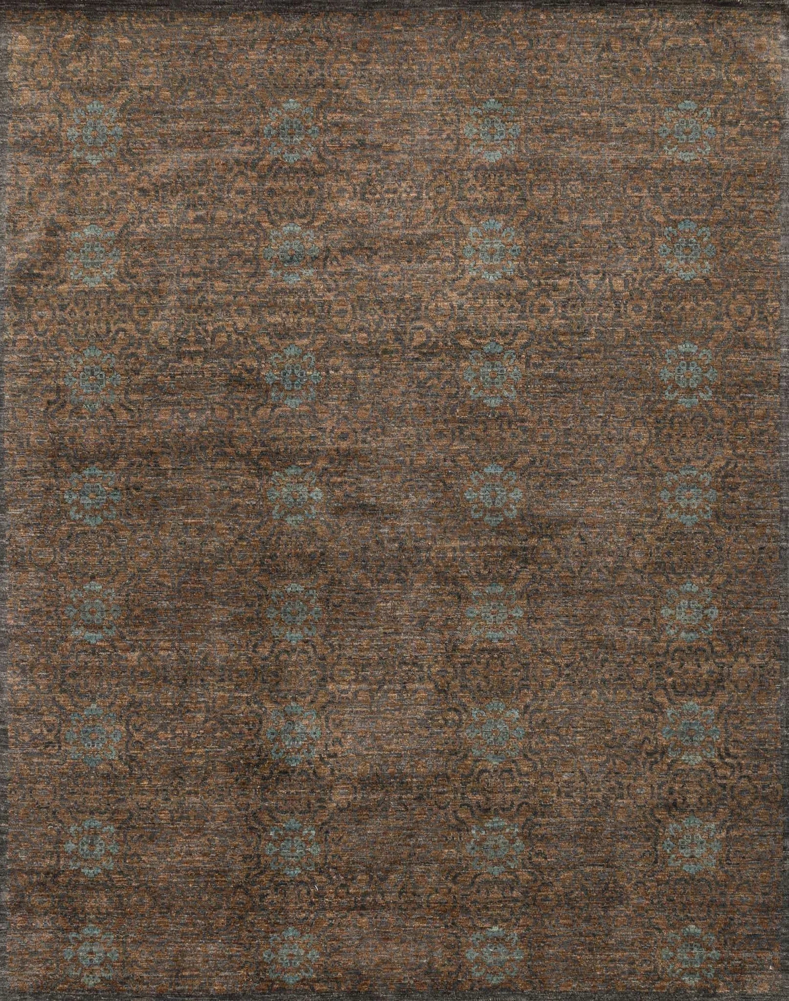 Essex EQ 02 Tobacco / Charcoal Rug - Baconco