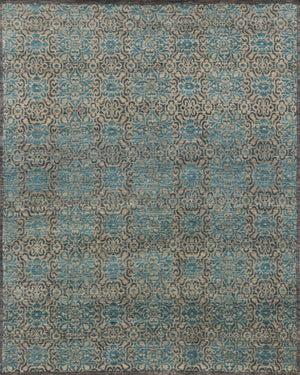 Essex EQ 02 Twill / Blue Rug - Baconco