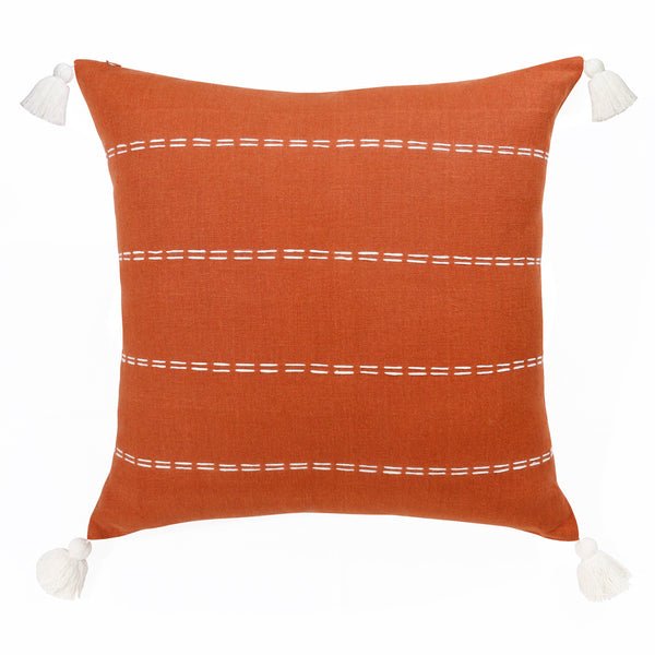 Estate 07934CKW Cinnamon/Stick White Pillow - Baconco