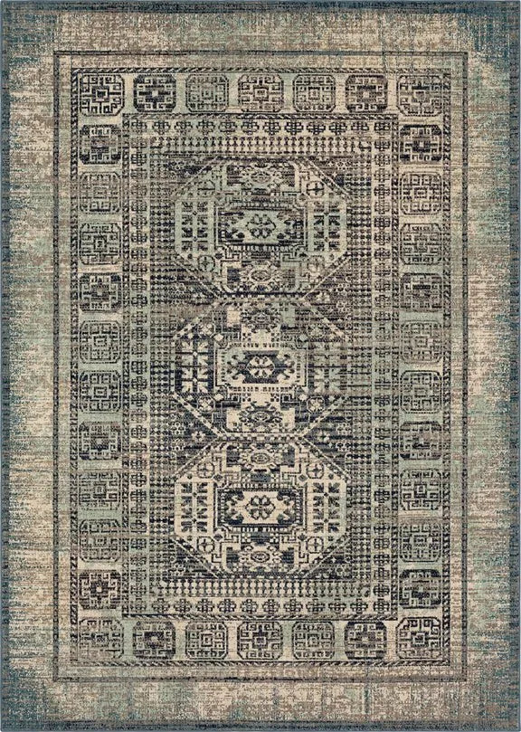 Estate 92297 50101 Bleinhem Blue Rug - Baconco