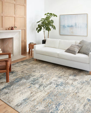 Estelle Est-03 Ivory/Ocean Rug - Baconco