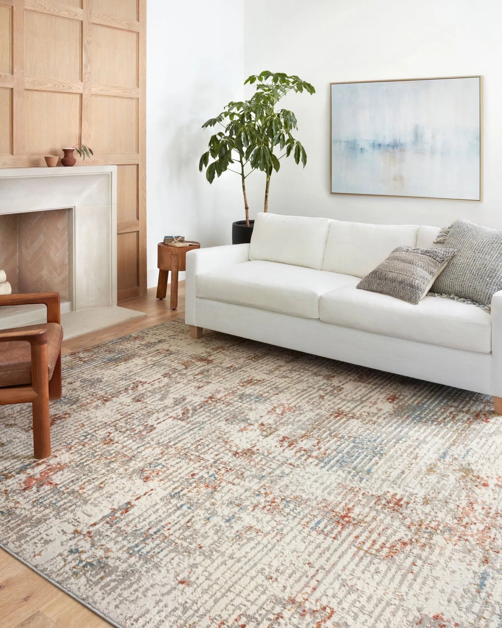 Estelle Est-04 Ivory/Multi Rug - Baconco