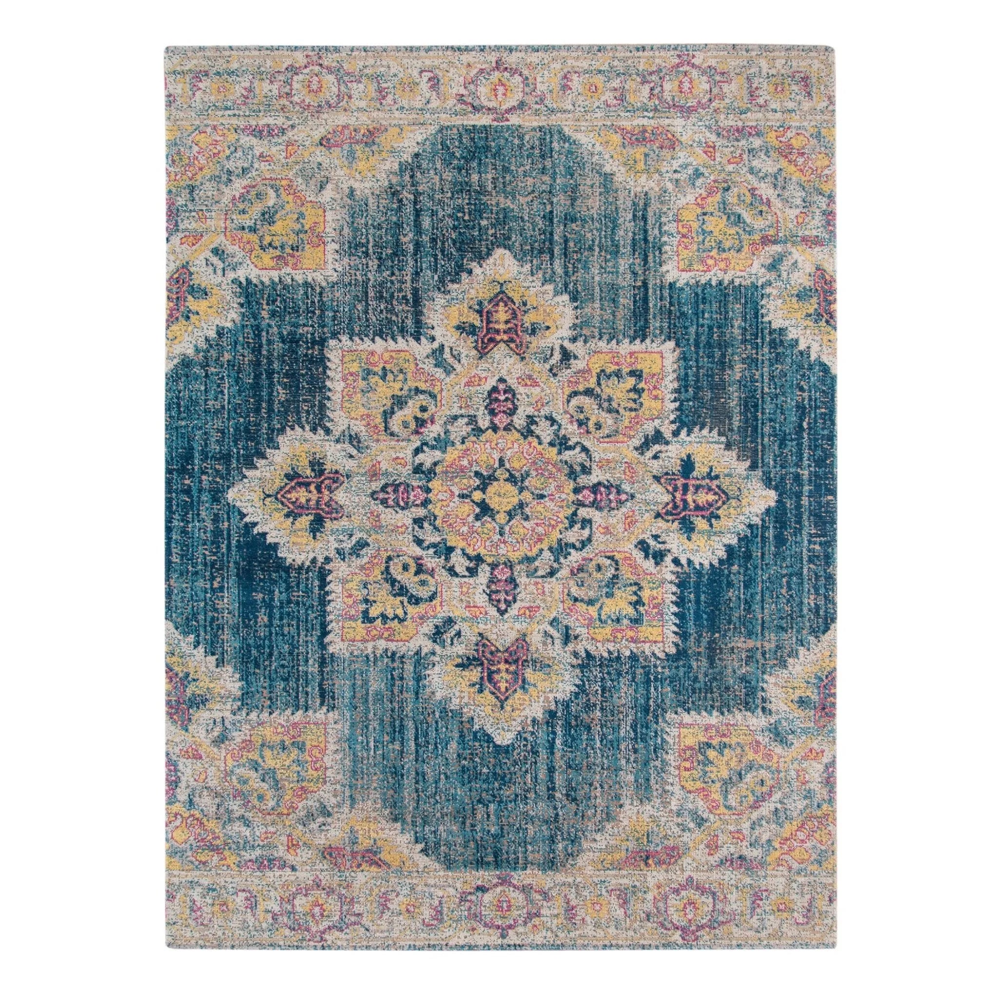 Eternal ETE-22 Turquoise Rug - Baconco