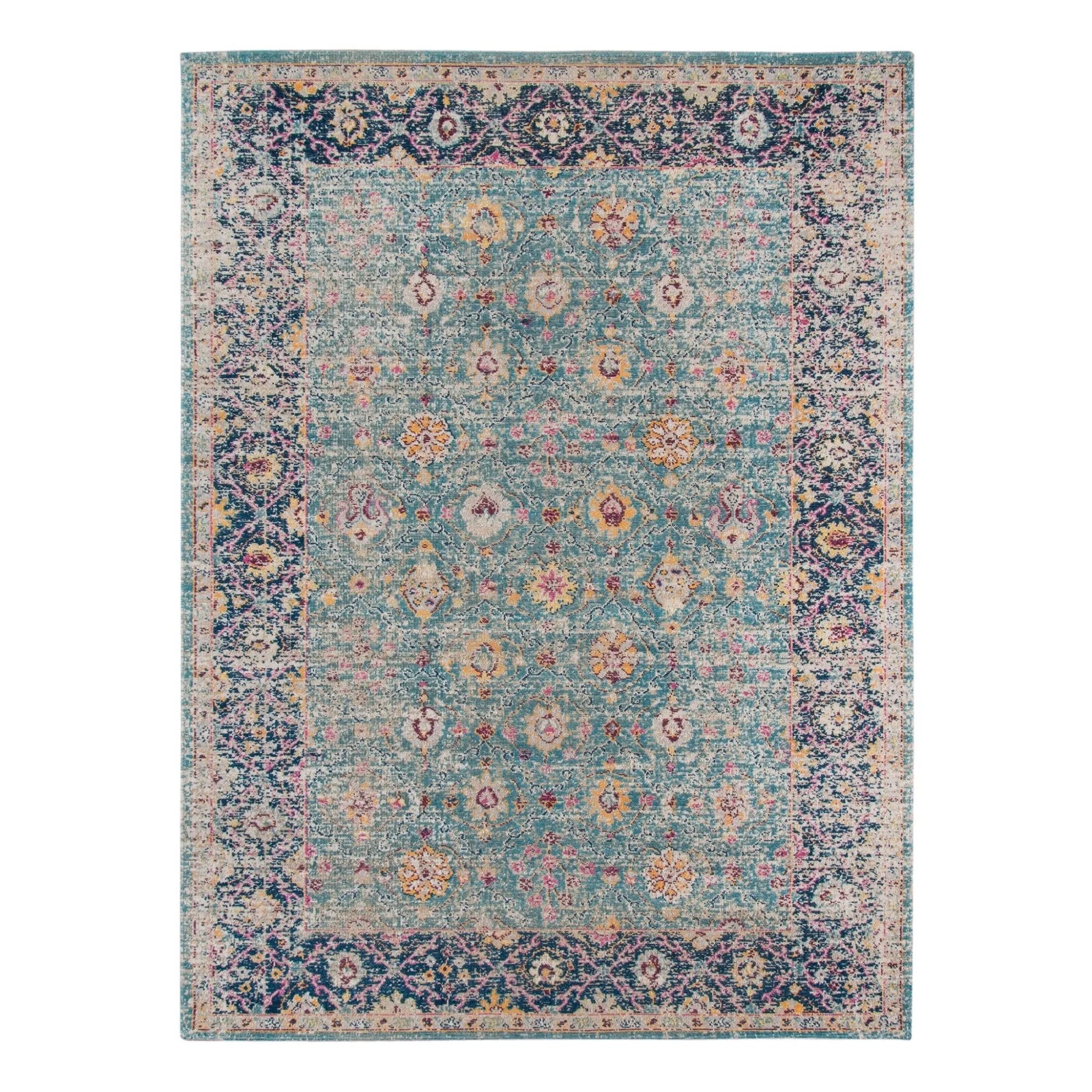 Eternal ETE-28 Turquoise Rug - Baconco