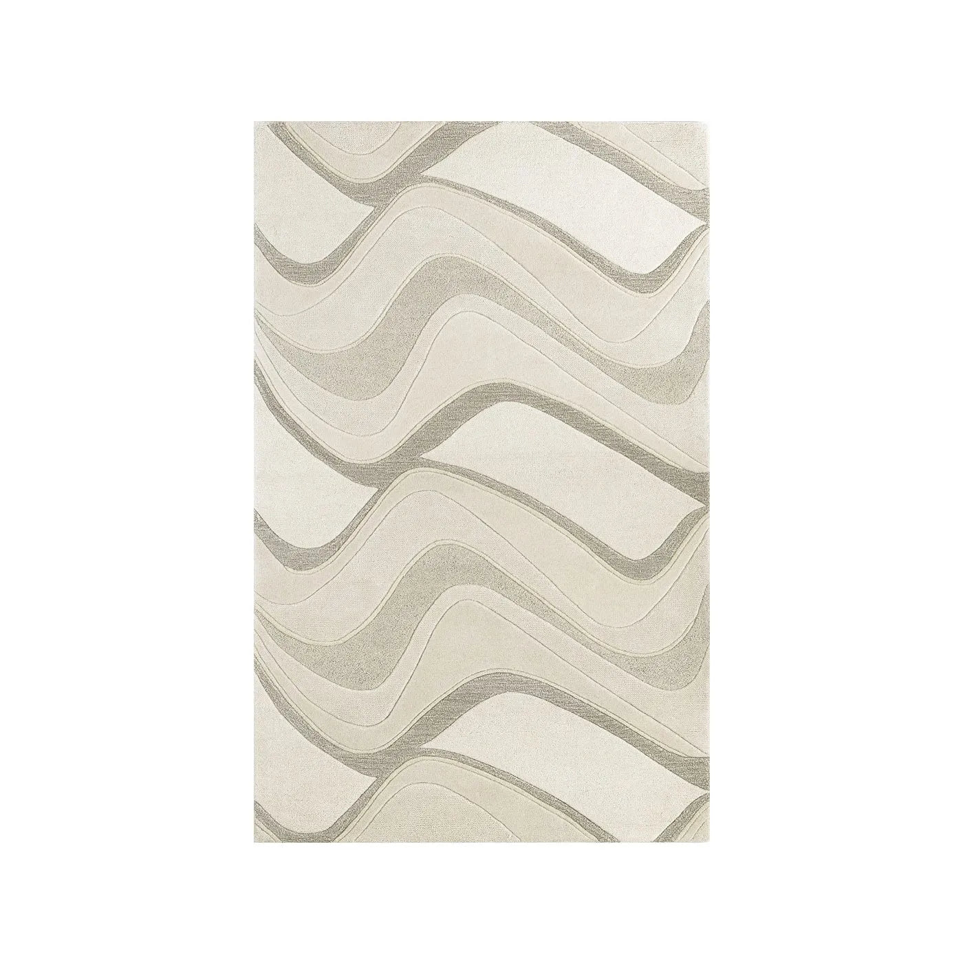 Eternity 1085 Waves Ivory Rug - Baconco