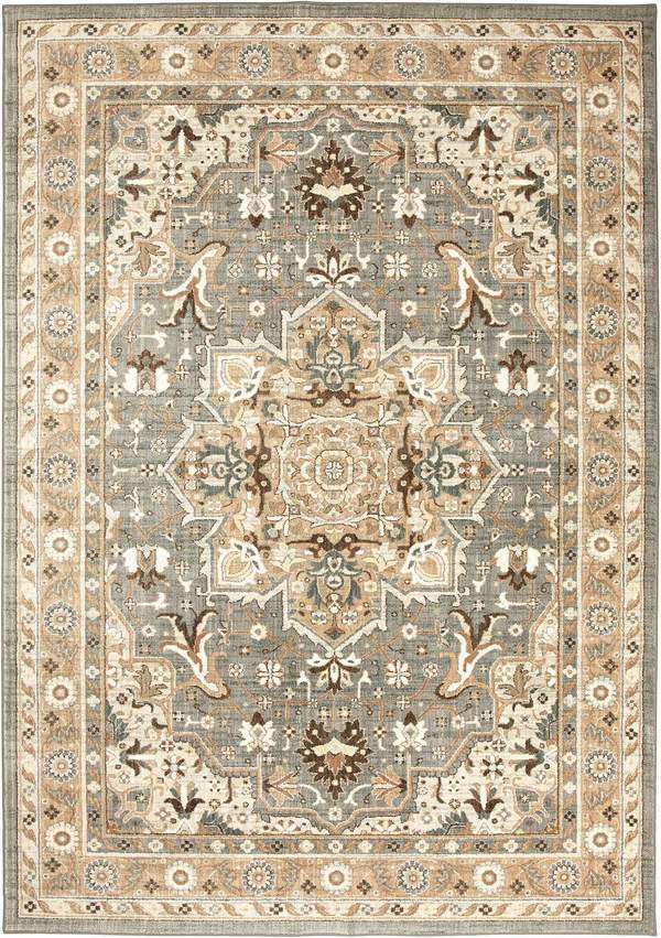 Euphoria 90272 5913 Rhodes Ash Grey Rug - Baconco