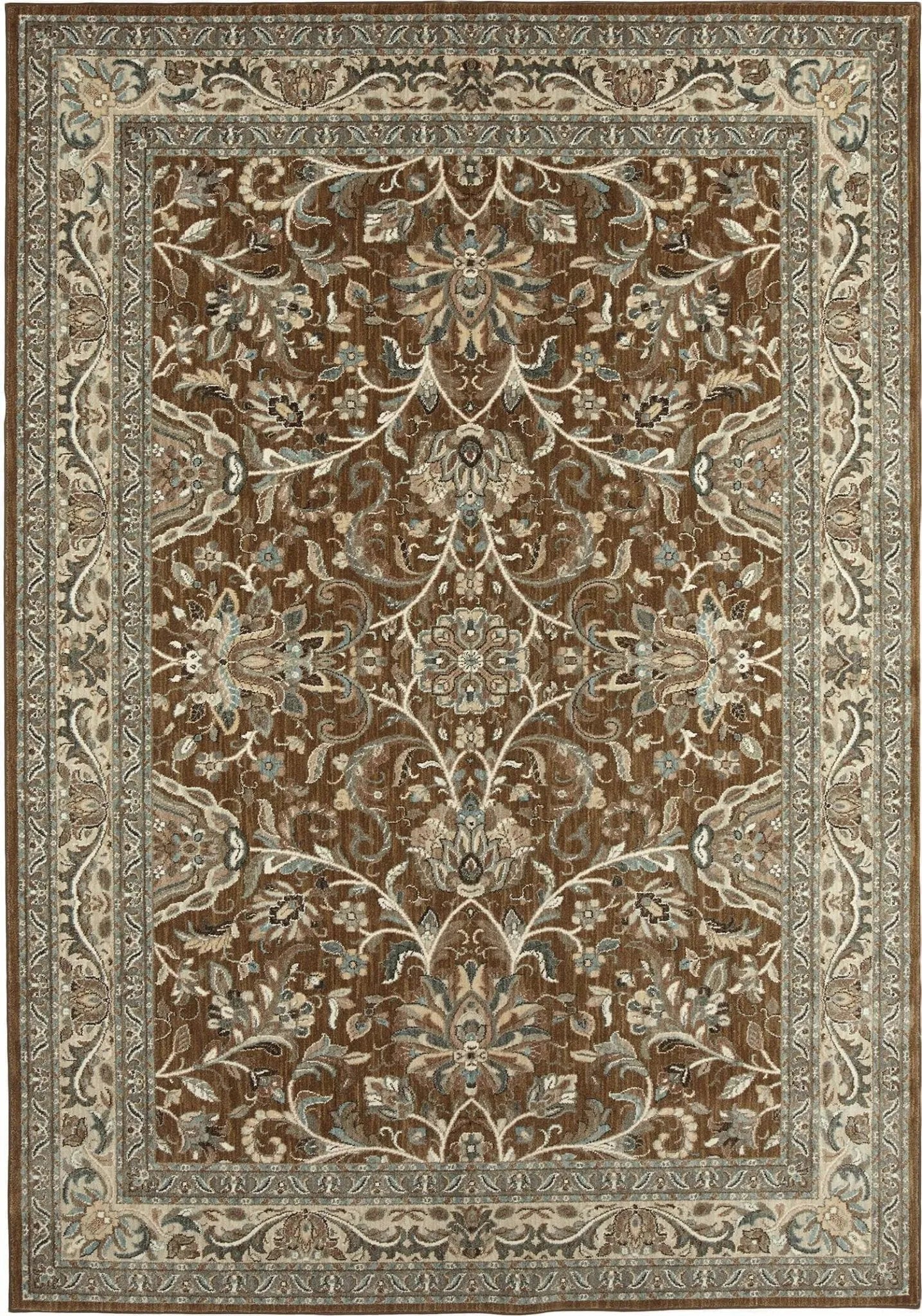 Euphoria Newbridge Brown 90262 80062 Rug - Baconco