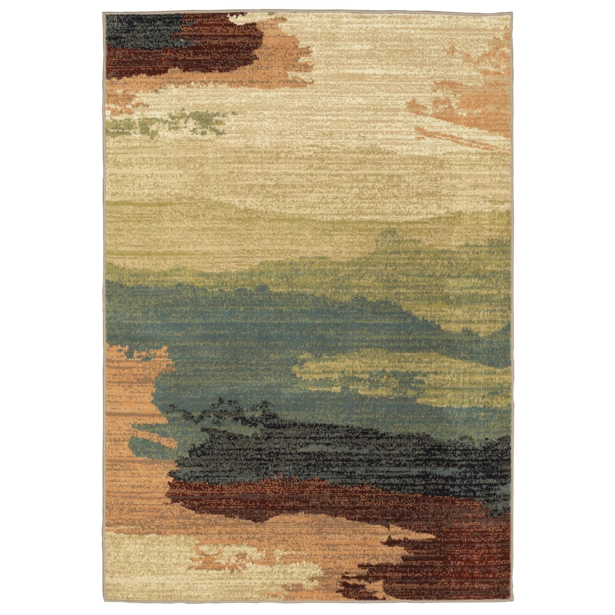 Evandale 9849A Beige/Multi Rug - Baconco