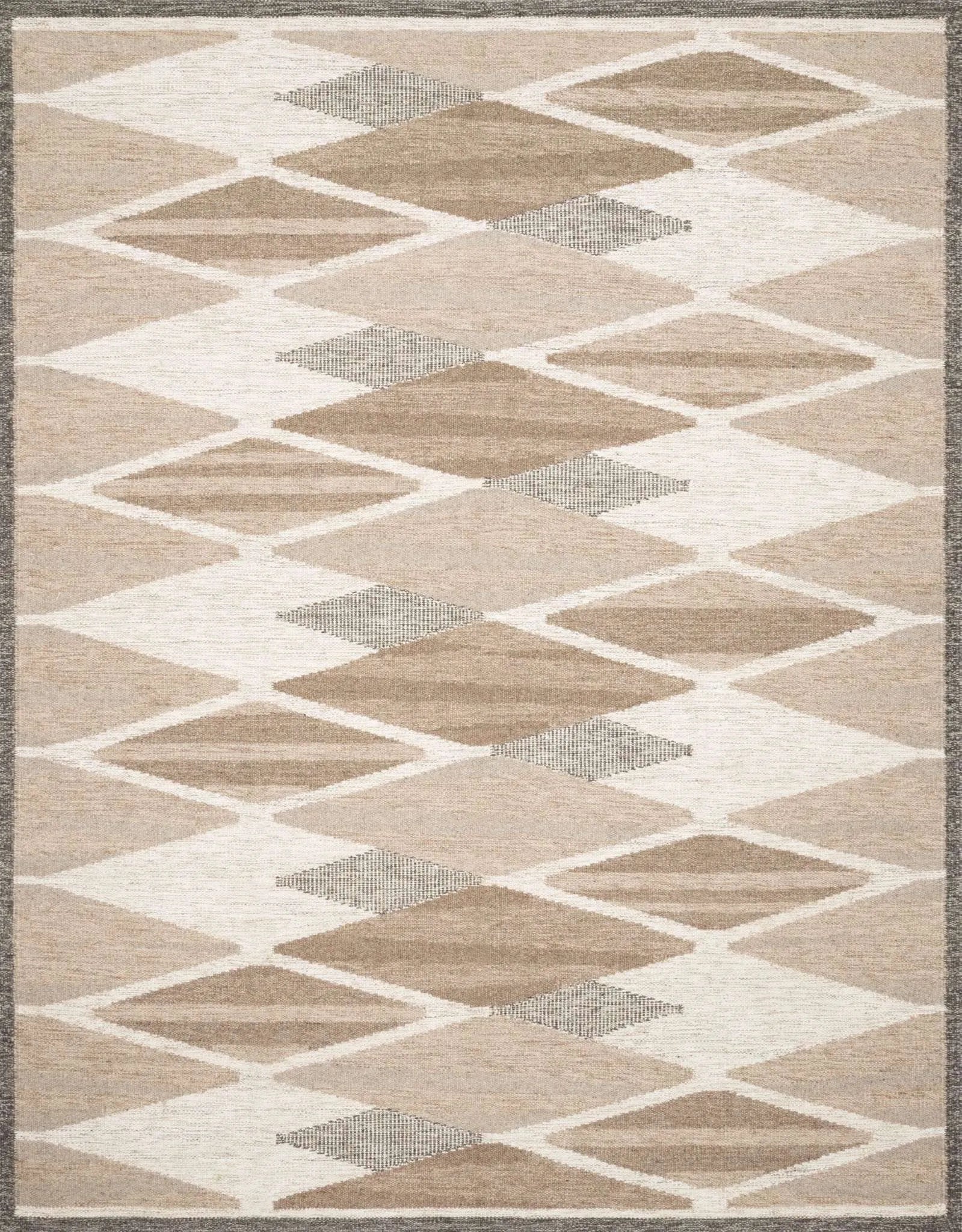 Evelina EVE-04 Taupe/Bark Rug - Baconco