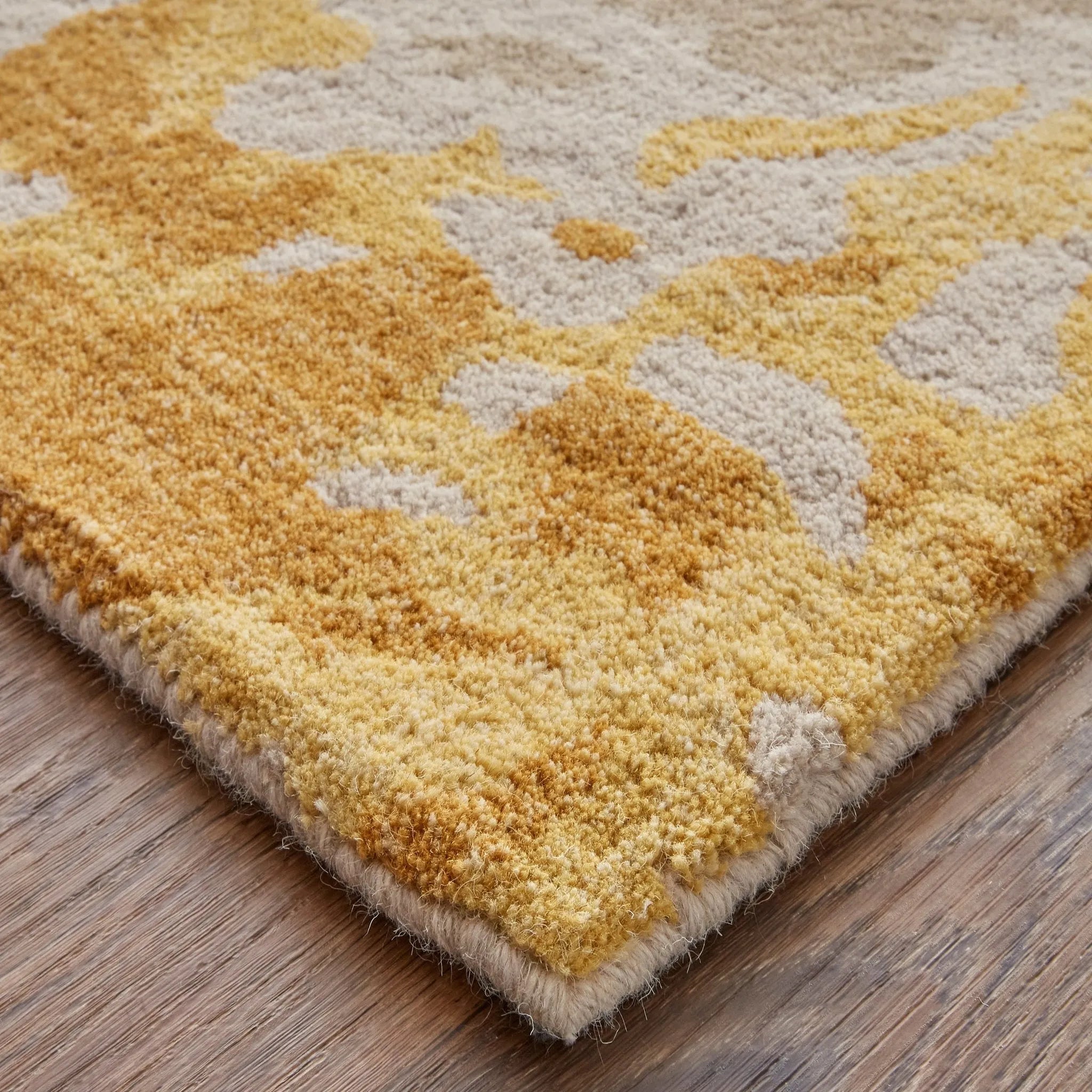 Everley EVE8646F Ivory/Yellow Rug - Baconco