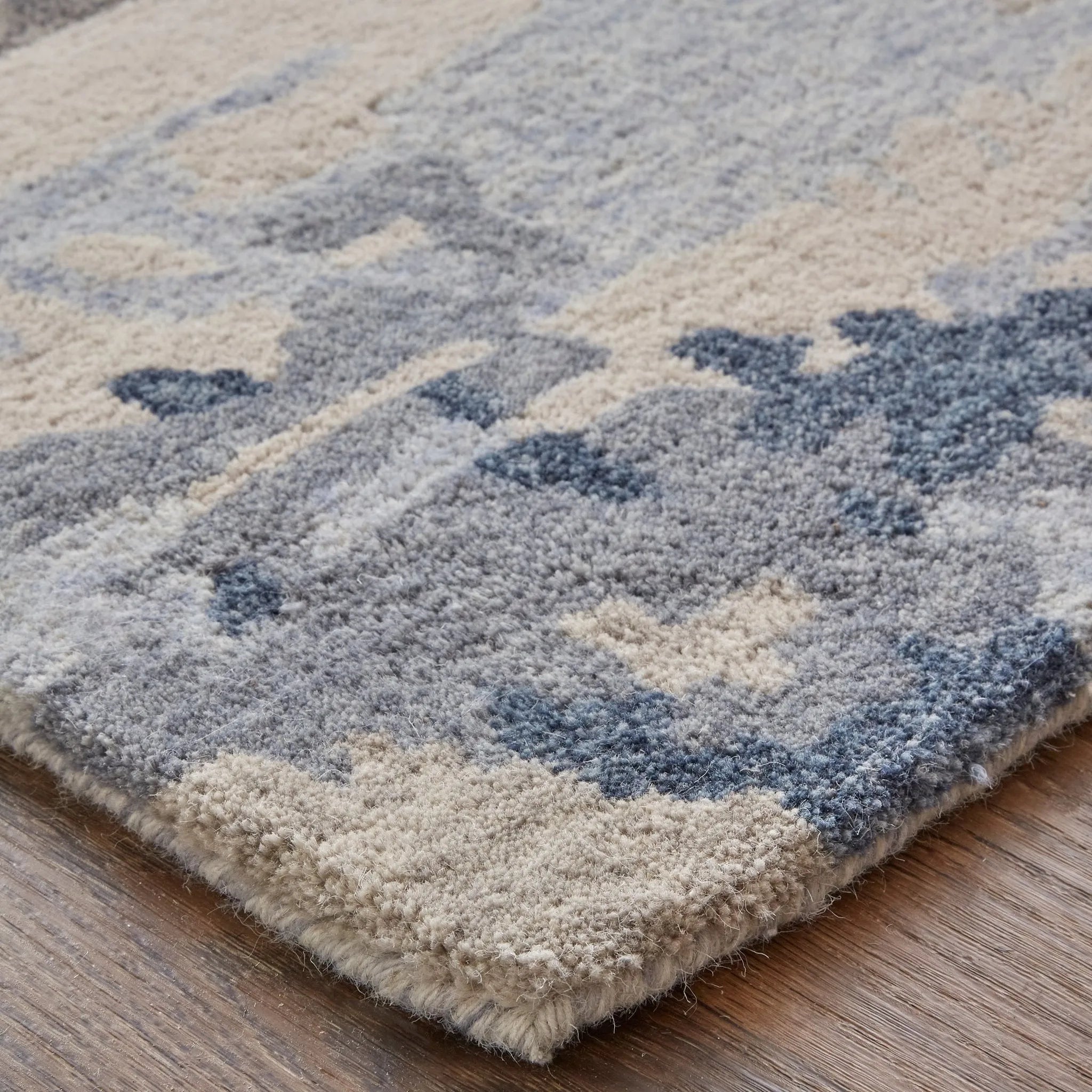 Everley EVE8647F Blue/Grey Rug - Baconco