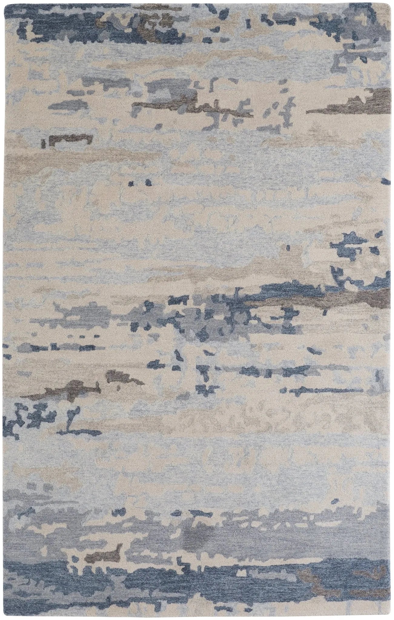 Everley EVE8647F Blue/Grey Rug - Baconco