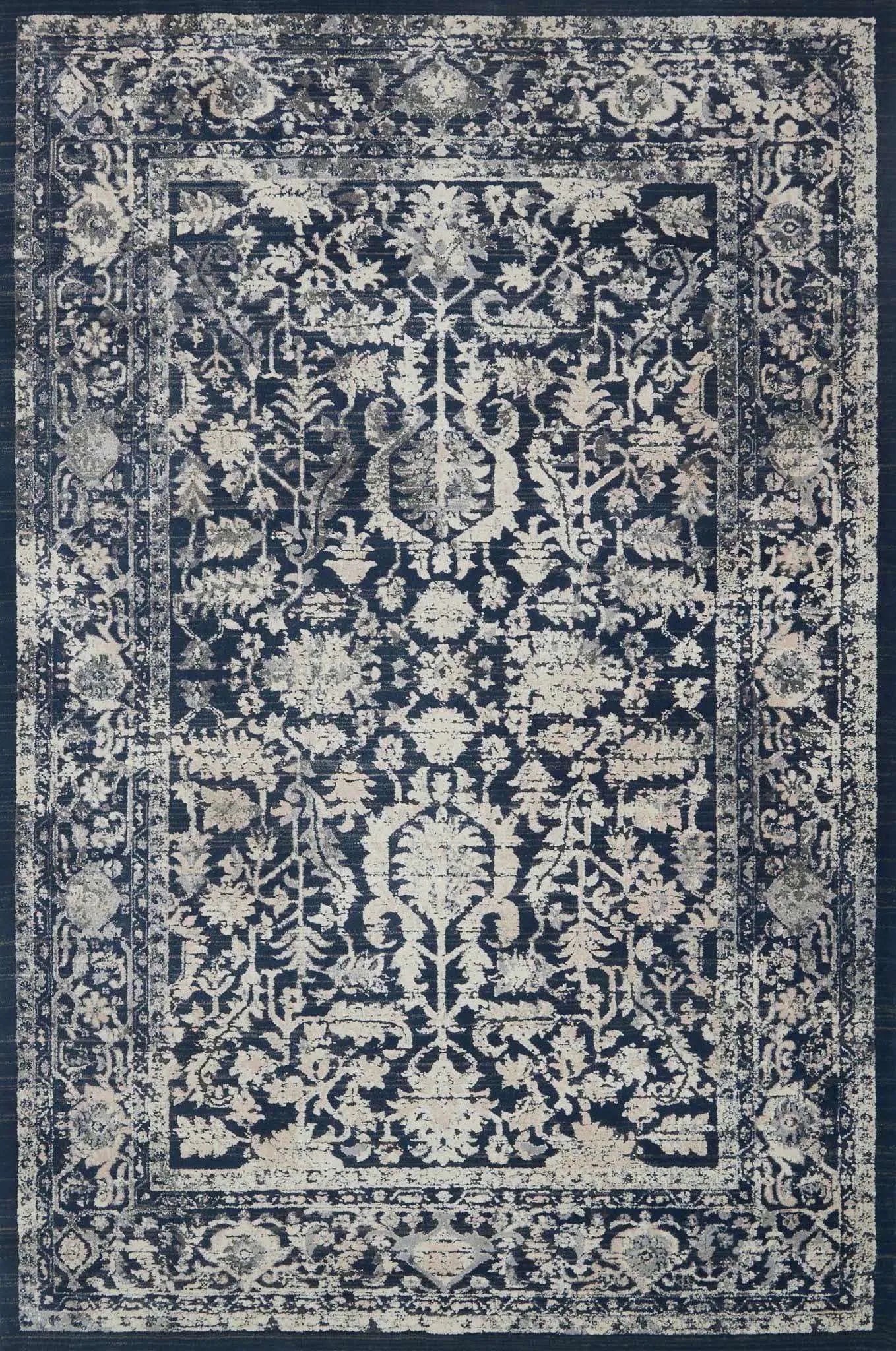 Everly by Magnolia Home VY-01 Indigo/Indigo Rug - Baconco