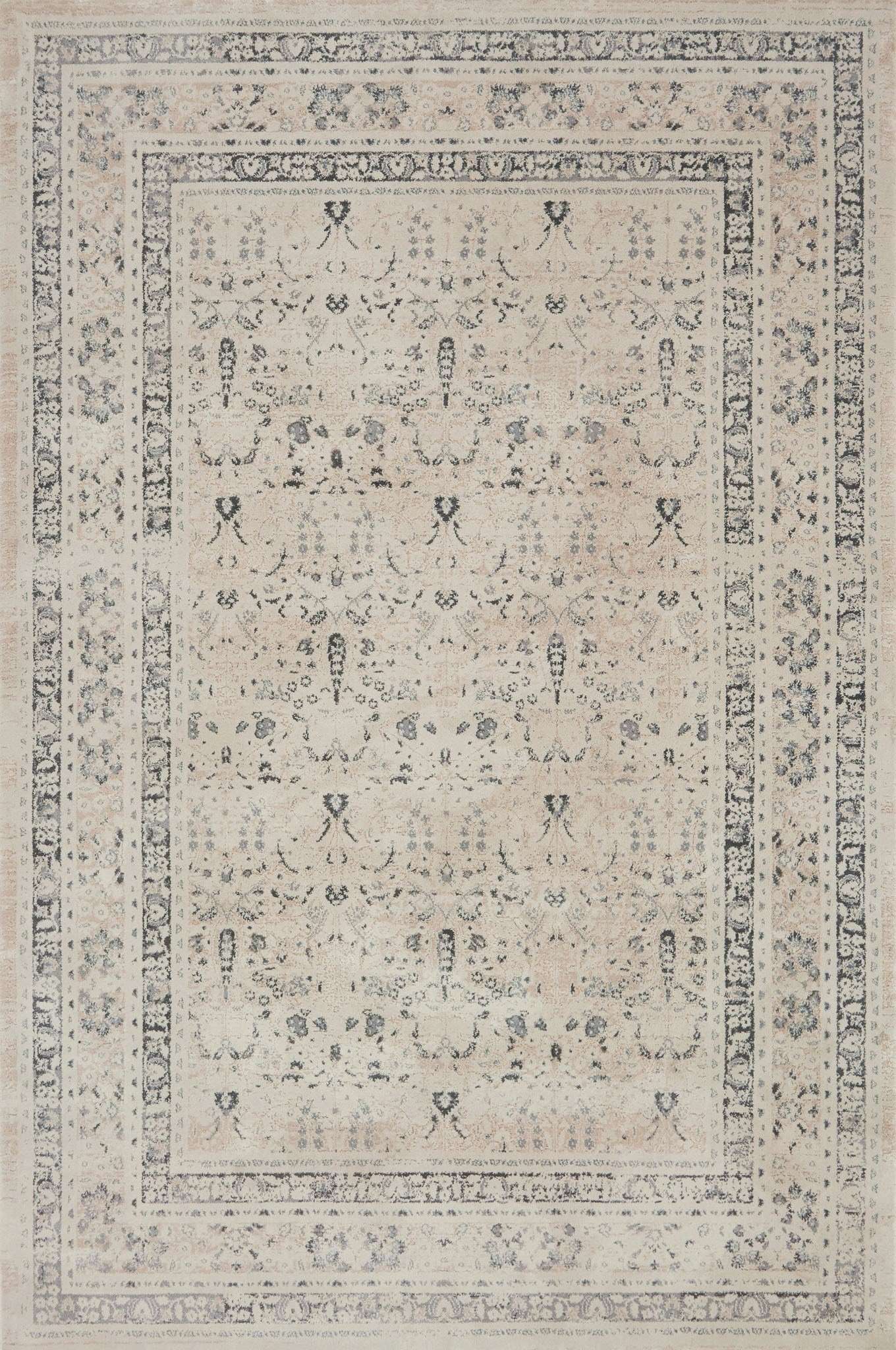 Everly by Magnolia Home VY-05 Ivory/Sand Rug - Baconco