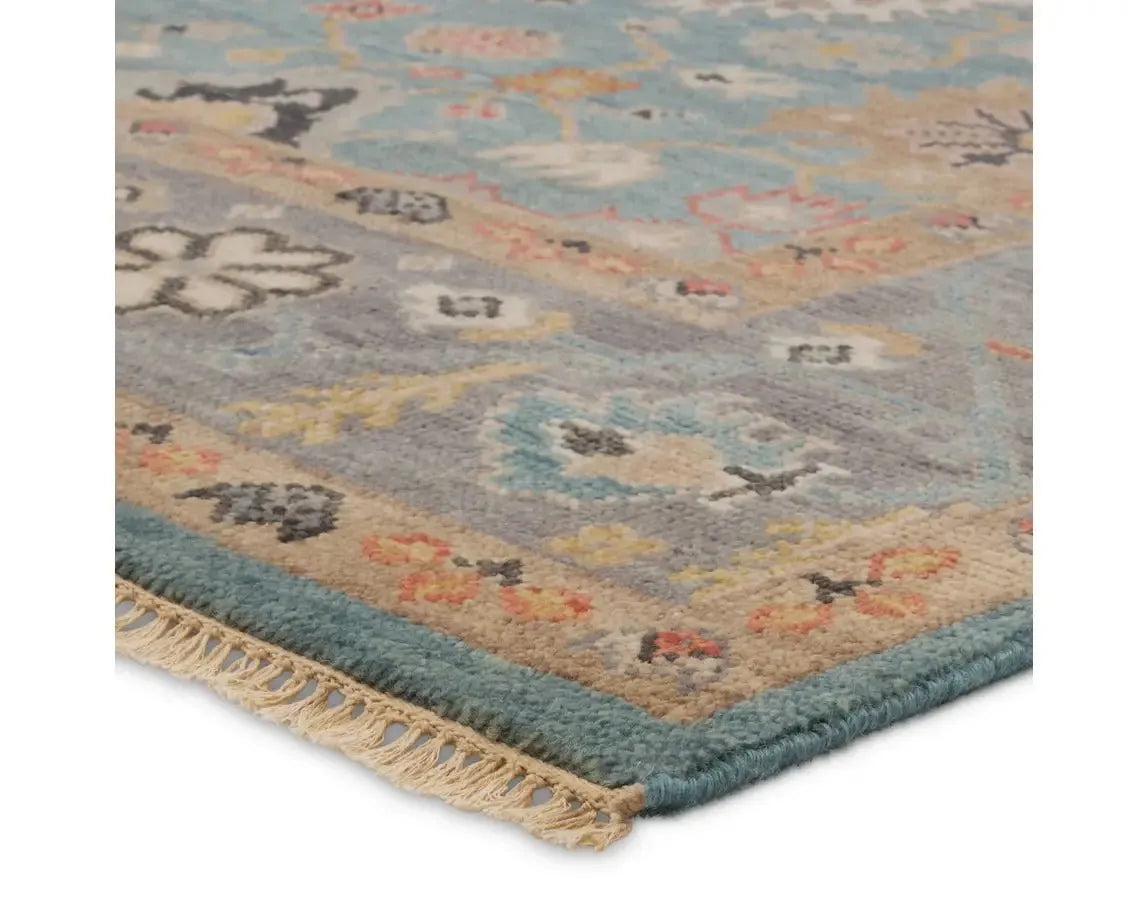 Everly EVE03 Blue Rug - Baconco