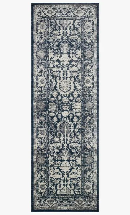 Everly by Magnolia Home VY-01 Indigo/Indigo Rug - Baconco