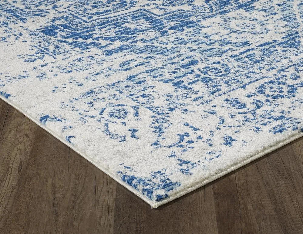 Evolution 5106 Ivory/Blue Verona Rug - Baconco