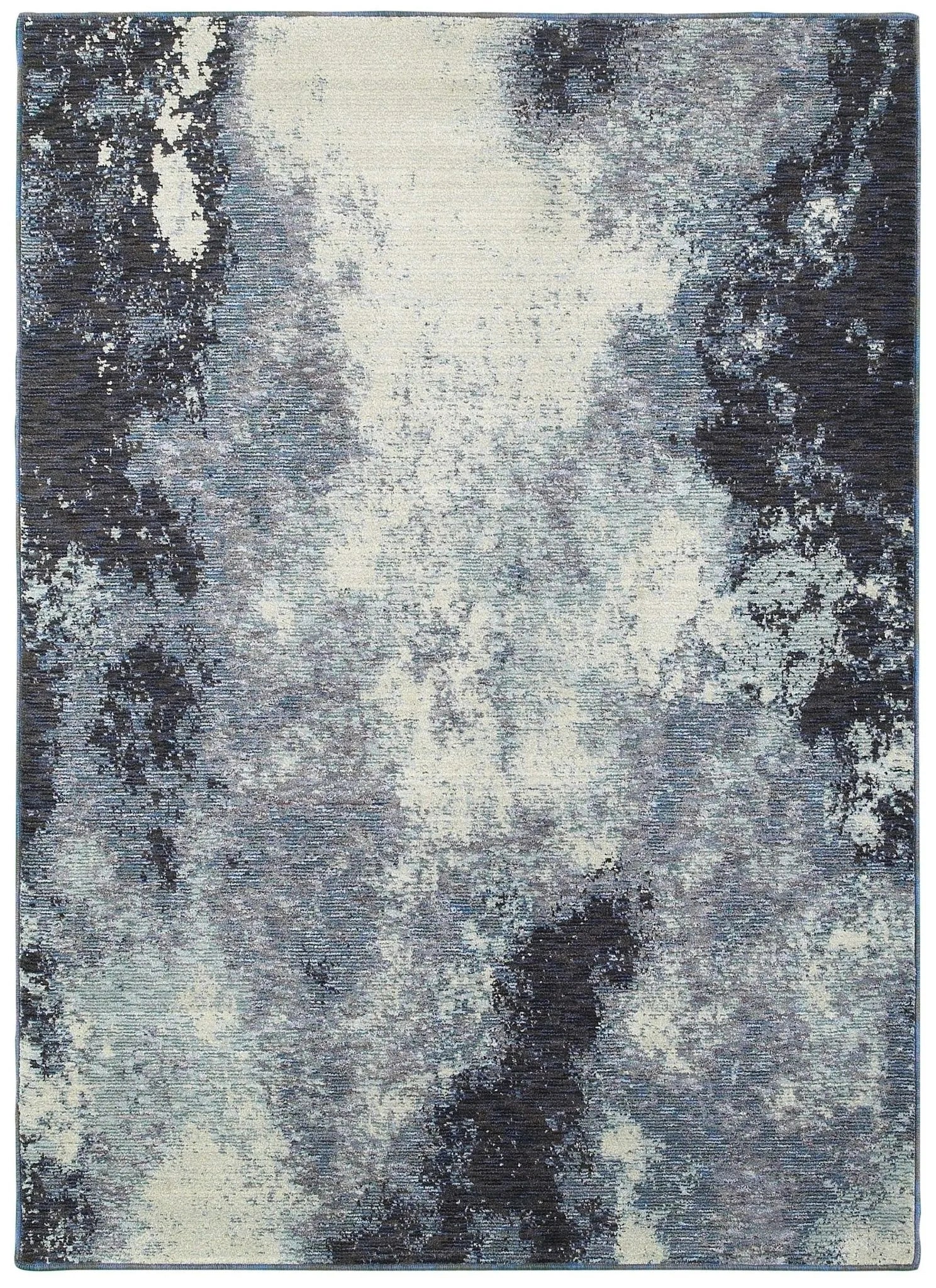 Evolution 8000B Navy/ Ivory Rug - Baconco