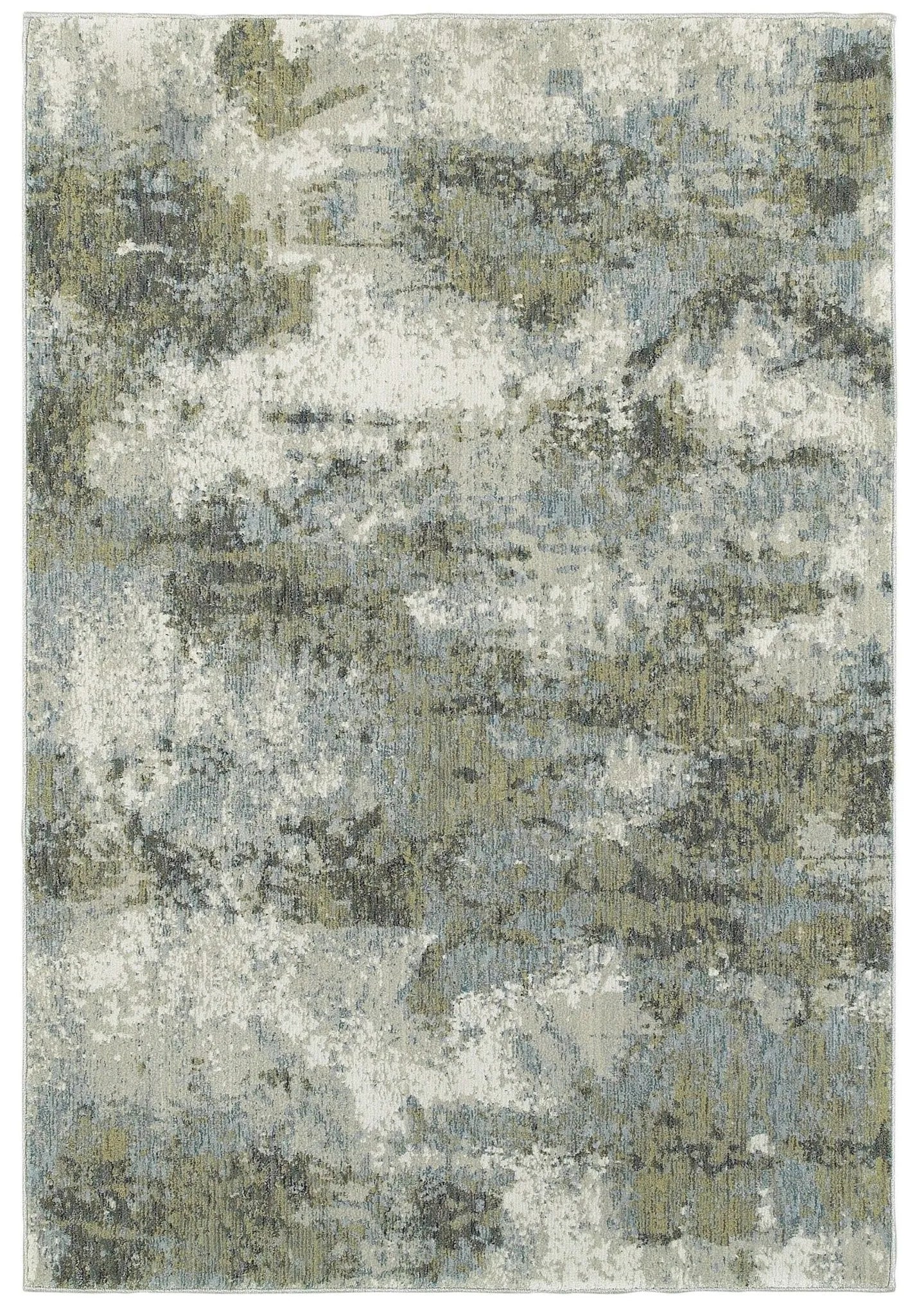 Evolution 8039E Blue/ Green Rug - Baconco