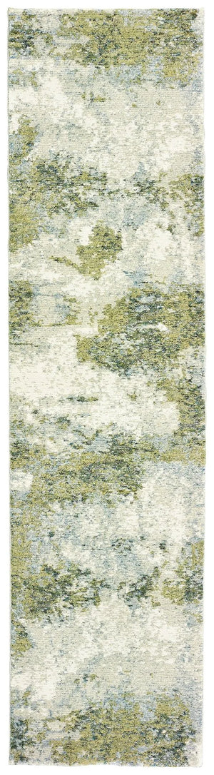 Evolution 8039E Blue/ Green Rug - Baconco