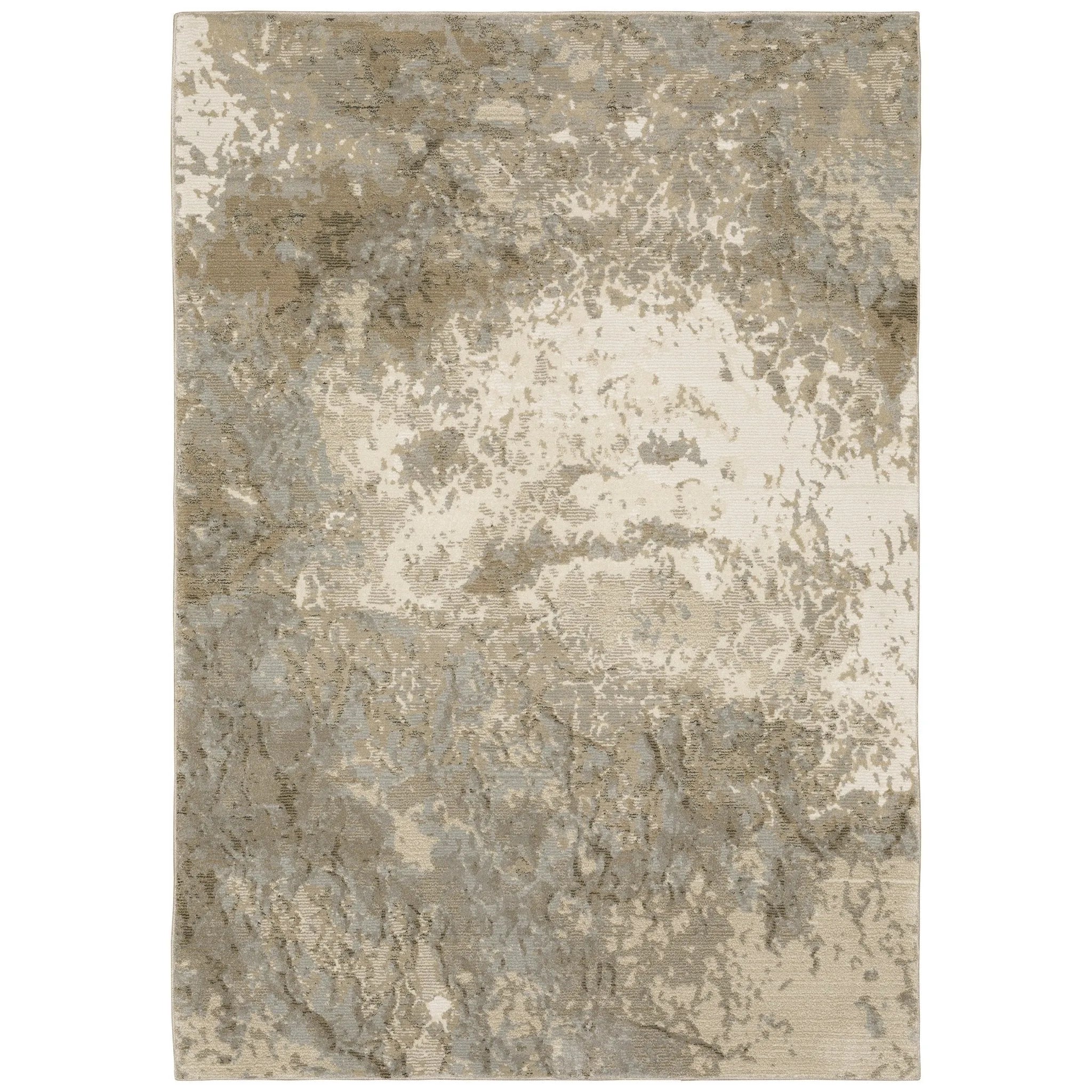 Evolution 960A Beige/Grey Rug - Baconco