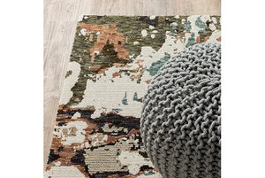 Evolution 981A Ivory/Multi Rug - Baconco