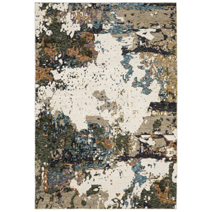 Evolution 981A Ivory/Multi Rug - Baconco