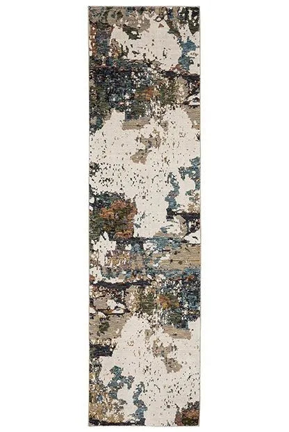 Evolution 981A Ivory/Multi Rug - Baconco