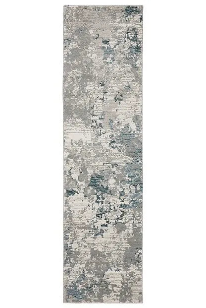 Evolution 984D Grey/Blue Rug - Baconco