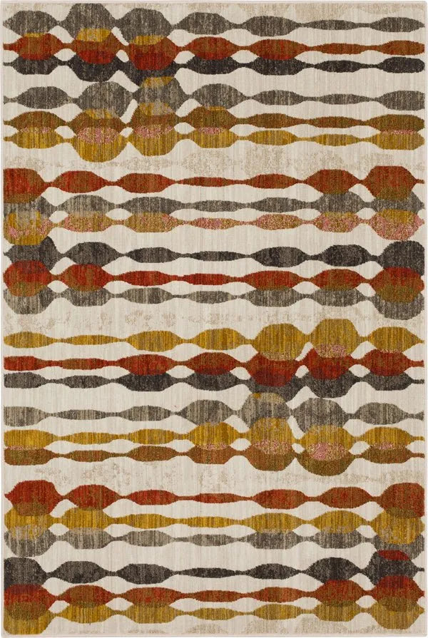 Expressions Acoustics by Scott Living Ginger 91821 20048 Rug - Baconco