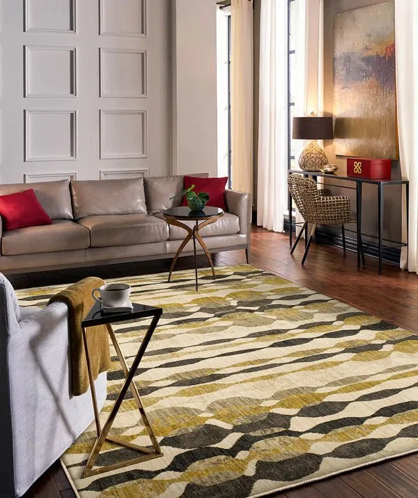 Expressions Acoustics by Scott Living Onyx 91821 90121 Rug - Baconco