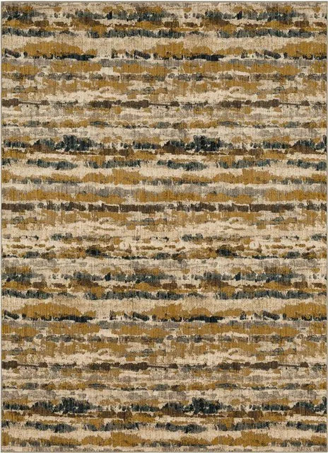 Expressions Amalgamate Gold by Scott Living 91674 10034 Rug - Baconco