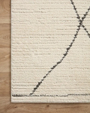 Fabian FAB-02 Ivory/Charcoal Rug - Baconco