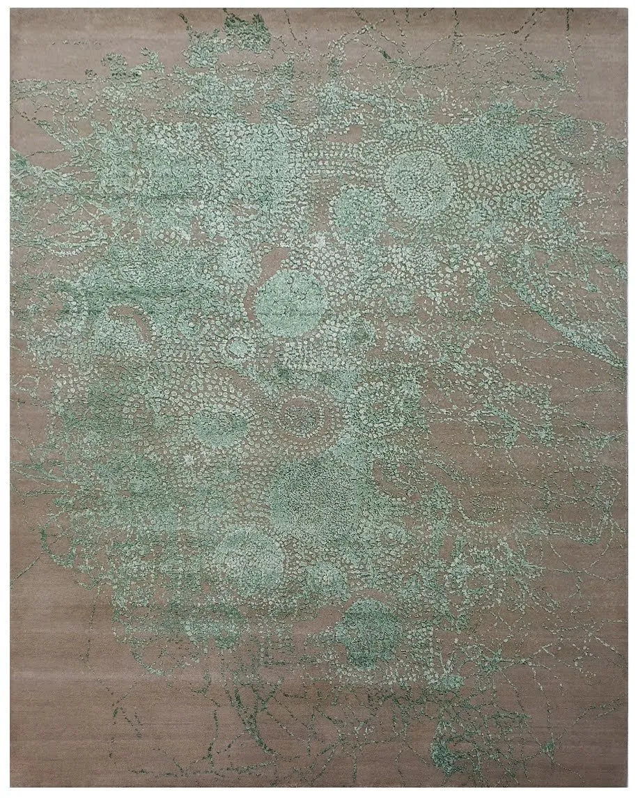 Faire 5040 Beige/Light Green Rug - Baconco