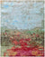 Faire 6024 Sea Blue/Red Rug - Baconco