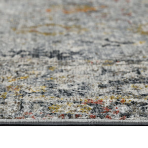 Fairmont FAI-1 Charcoal/Yellow Rug - Baconco