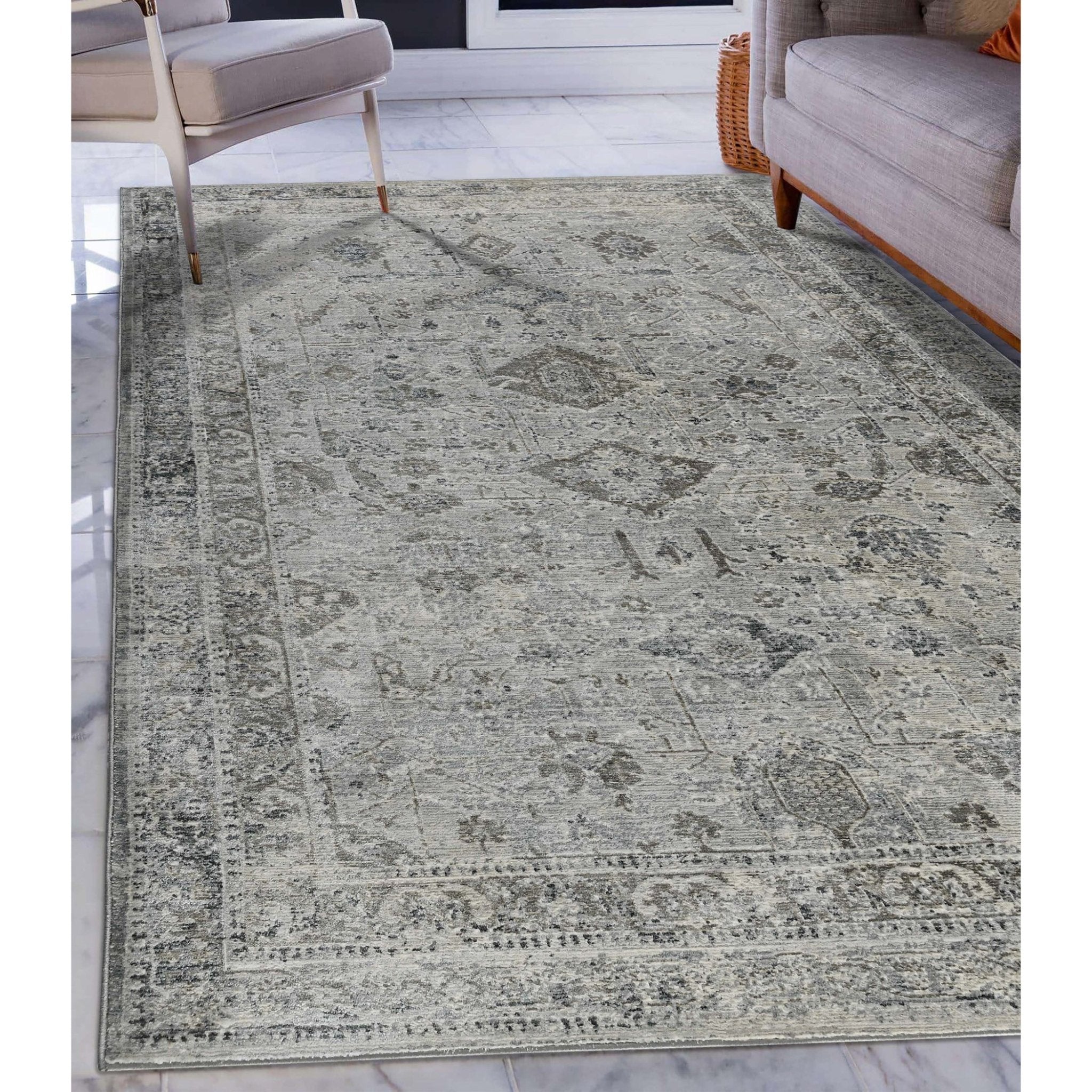 Fairmont FAI-4 Grey Rug - Baconco