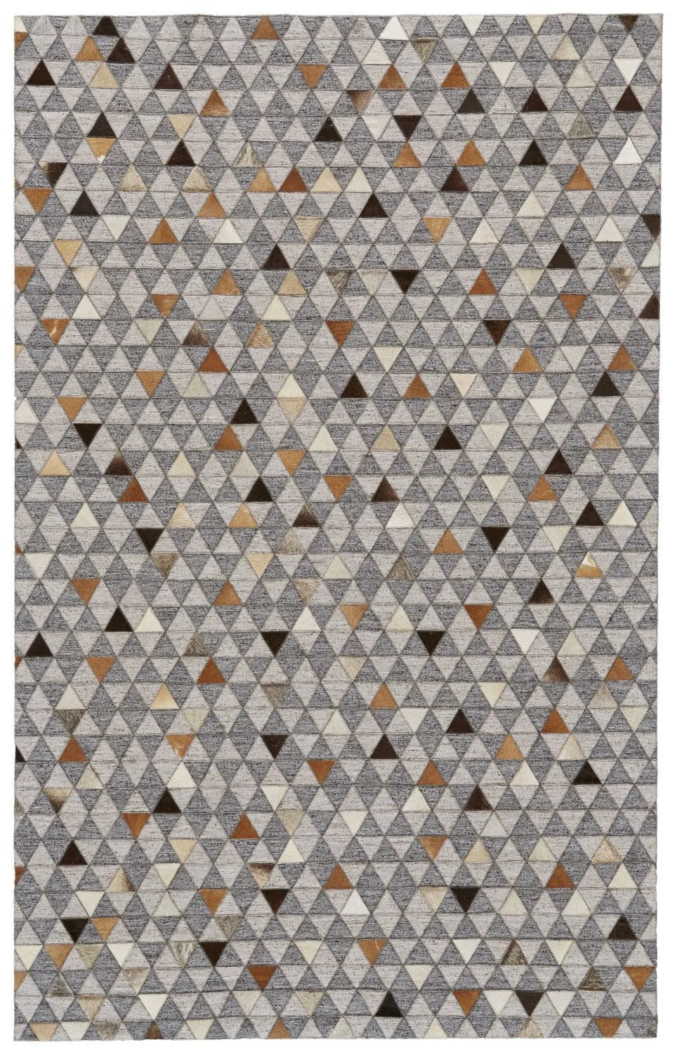 Fannin 0755F Gray/Rust Rug - Baconco